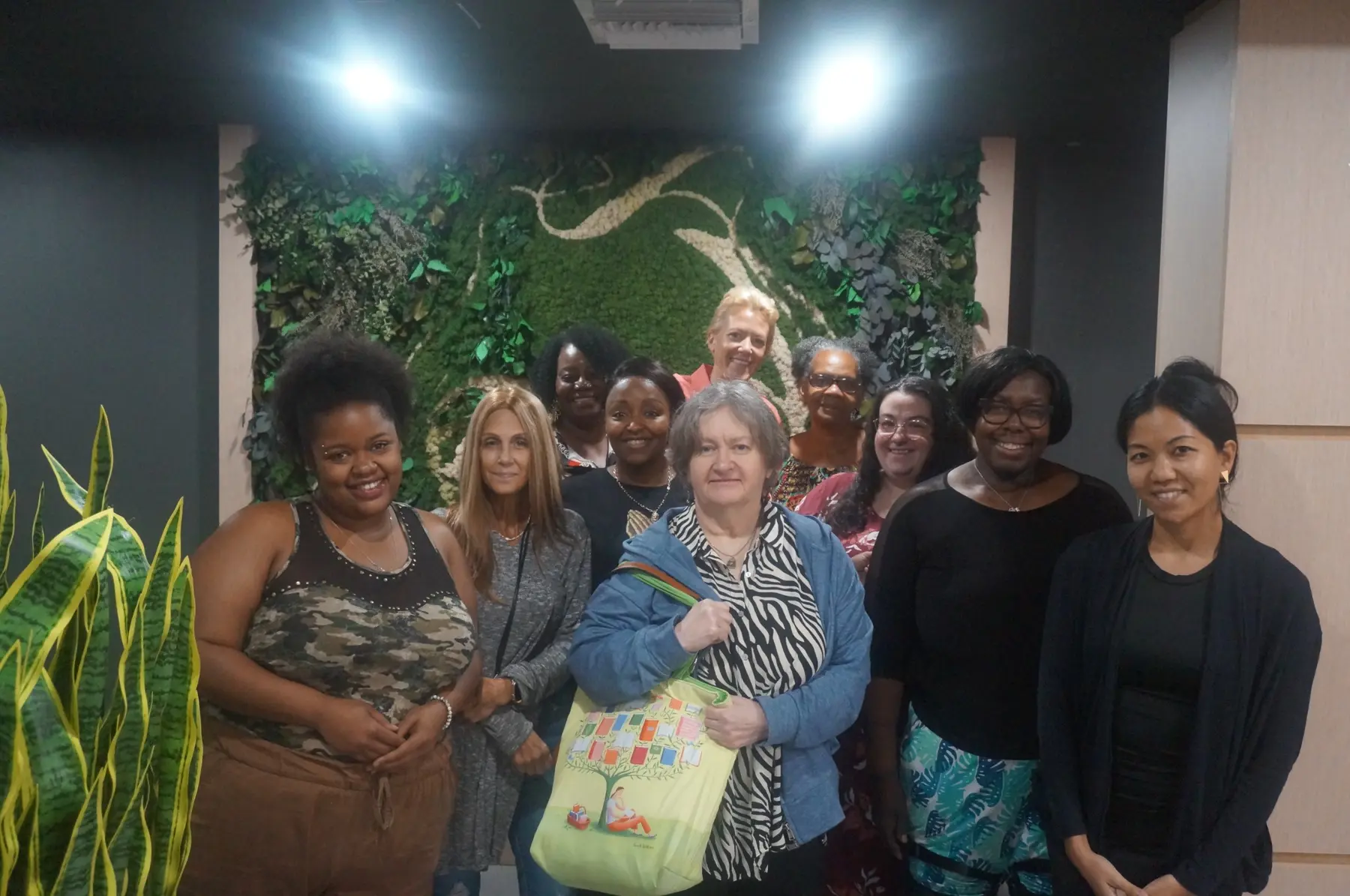 Seasoned Women of Faith participants gathered for the final group photograph