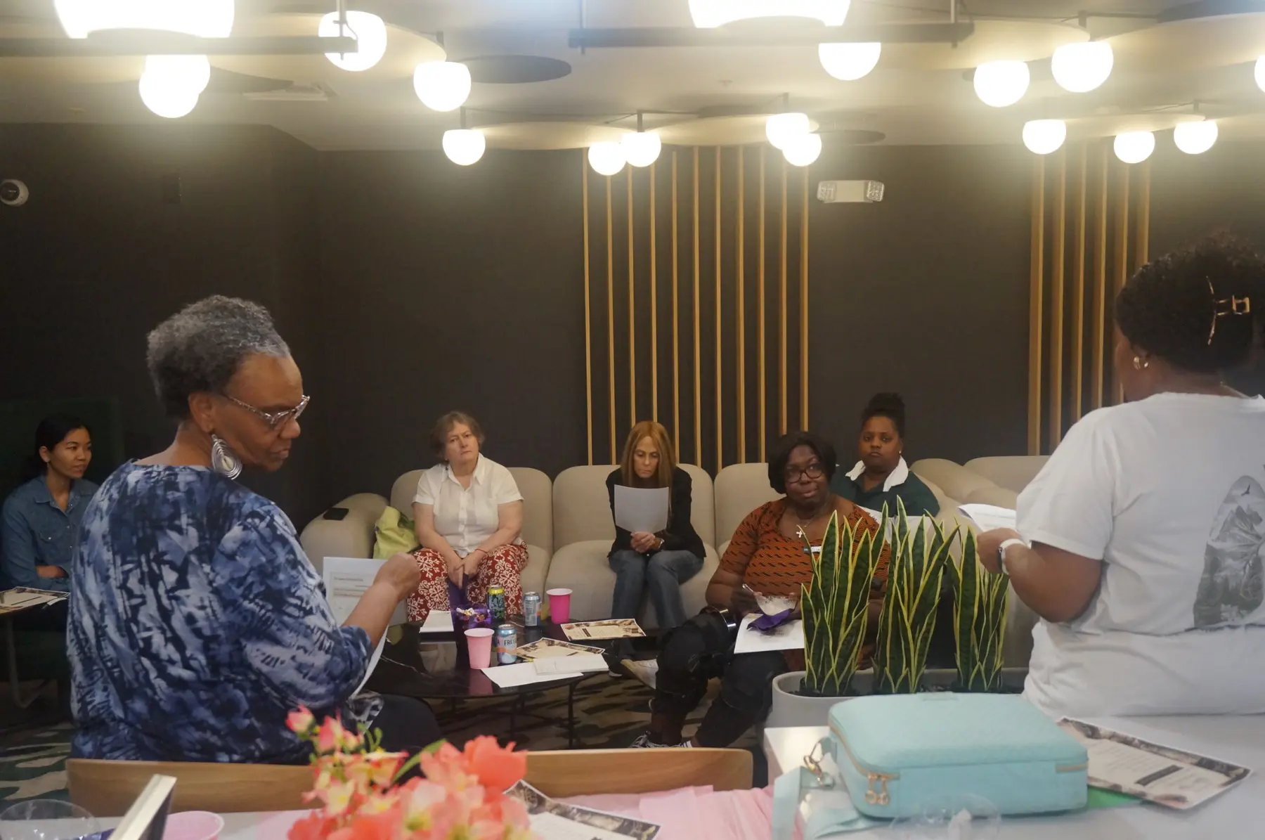 Women listening during The Anatomy of a Season teaching
